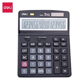 Калькулятор DELI E39259, 16-разрядный, черный