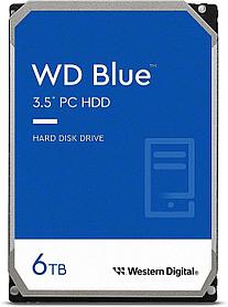 6Tb WD Blue WD60EZAX, 5400rpm, 3.5", SATA III, 256Mb