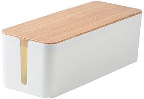 Органайзер Cactus CS-BOX-WH белый/бамбук