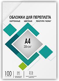 Обложка HELEOS CCA4W, A4, 230г/м2, 100, белый