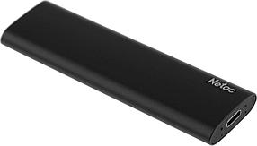 Внешний диск SSD NETAC Z Slim NT01ZSLIM-250G-32BK, 250ГБ, черный