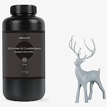 Фотополимерная смола Creality Standard Rigid LCD UV, серая (1 кг)