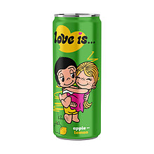 Напиток газированный «Love is» яблоко-лимон, 0.33 л