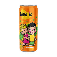 Напиток газированный «Love is» ананас-апельсин, 0.33 л