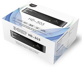 Ресивер DVB-T2 СИГНАЛ Эфир HD-505, черный