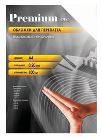 Обложка Office Kit PCA400200, A4, 200мкм, 100, прозрачный