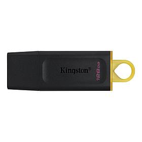 Флешка USB Kingston DataTraveler Exodia 128ГБ, USB3.2, черный и желтый [dtx/128gb]