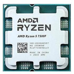 Процессор Socket-AM5 AMD Ryzen 5 7500F (100-000000597) 6C/12T 3.7GHz/5.0GHz 6+32Mb 65W oem