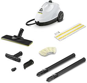 Пароочиститель напольный Karcher SC 2 EasyFix 1500Вт белый/черный