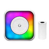 Мини принтер детский беспроводной Bluetooth с RGB