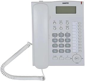 Проводной телефон Sanyo RA-S517W, белый