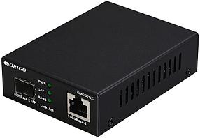 Медиаконвертер ORIGO Автономный медиаконвертер, 1000Base-T / 1000Base-X SFP