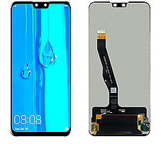 Экран для Huawei Y9 2019 (JKM-LX1) c тачскрином, черный, фото 2