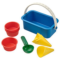 IKEA/ САНДИГ Игрушечный набор для мороженого,10прд