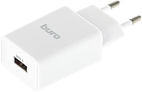 Сетевое зарядное устройство Buro BUWA1, USB-A, 10.5Вт, 2.1A, белый [buwa10s100wh]