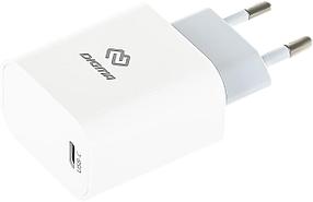Сетевое зарядное устройство Digma DGW2C, USB-C, 20Вт, 3A, белый [dgw2c0f010wh]