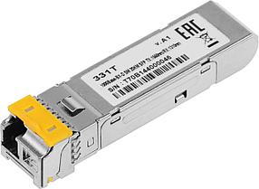 Трансивер D-Link 331T/20KM/A1A оптич. SFP SM duplex Tx:1550нм Rx:1310нм до 20км