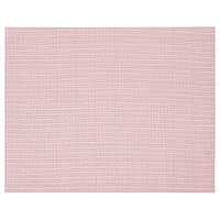 IKEA/ ФЛЮГФИСК салфетка под прибор, светло-розовый, 38x30 см