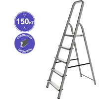 Стремянка стальная 5 ступеней NV 1150 Новая высота 1150105