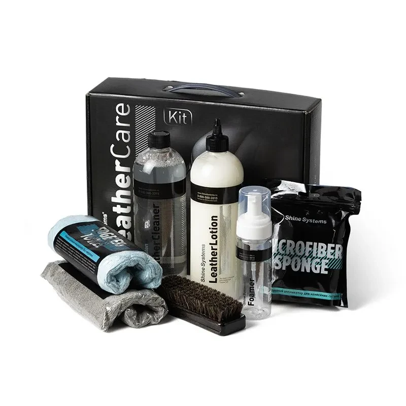 LeatherCare Kit - Набор для ухода за кожей | Shine Systems