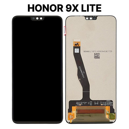 Экран для Huawei Honor 9X Lite (JSN-L21) c тачскрином, черный, фото 2