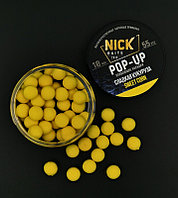 Плавающие бойлы Pop-Up NICK BAITS Сладкая кукуруза 10 мм