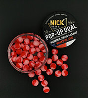 Плавающие бойлы Pop-Up NICK BAITS Dual Индийские специи-Кальмар 10 мм
