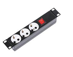 Блок силовых розеток  БР-3П-10-9005