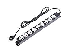 Блок силовых розеток  БР-9П-Ш-9005