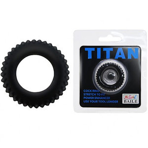 Эрекционное кольцо с ребрышками Titan