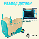 Чемодан-скутер детский Spetime Kids Electric Suitcase E8 Max Blue, фото 5