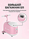 Чемодан-скутер детский Spetime Kids Electric Suitcase E9 Max Pink, фото 5