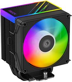 Устройство охлаждения(кулер) ID-Cooling Frozn A400 ARGB Soc-AM5/AM4/1200/1700/1851 черный 4-pin 25.8dB Al+Cu