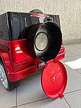 Детский электромобиль Baby Driver 2233 (красный глянец) Mercedes-Benz G-Класс Полноприводный, фото 6