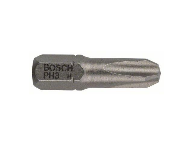Насадка (бита) крестообразная PH3 25 мм BOSCH Extra Hart