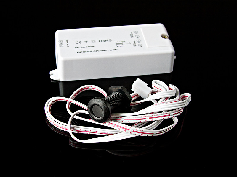 Датчик выключатель открытия мебельной двери (220V, 500W, IR-Sensor)