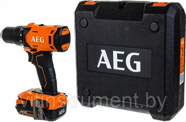 Дрель-шуруповерт аккумуляторная AEG POWERTOOLS BS18G4-202C (4935478630)