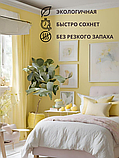 Краска водоэмульсионная для стен и потолков бледно-желтая 1,25 кг, фото 8