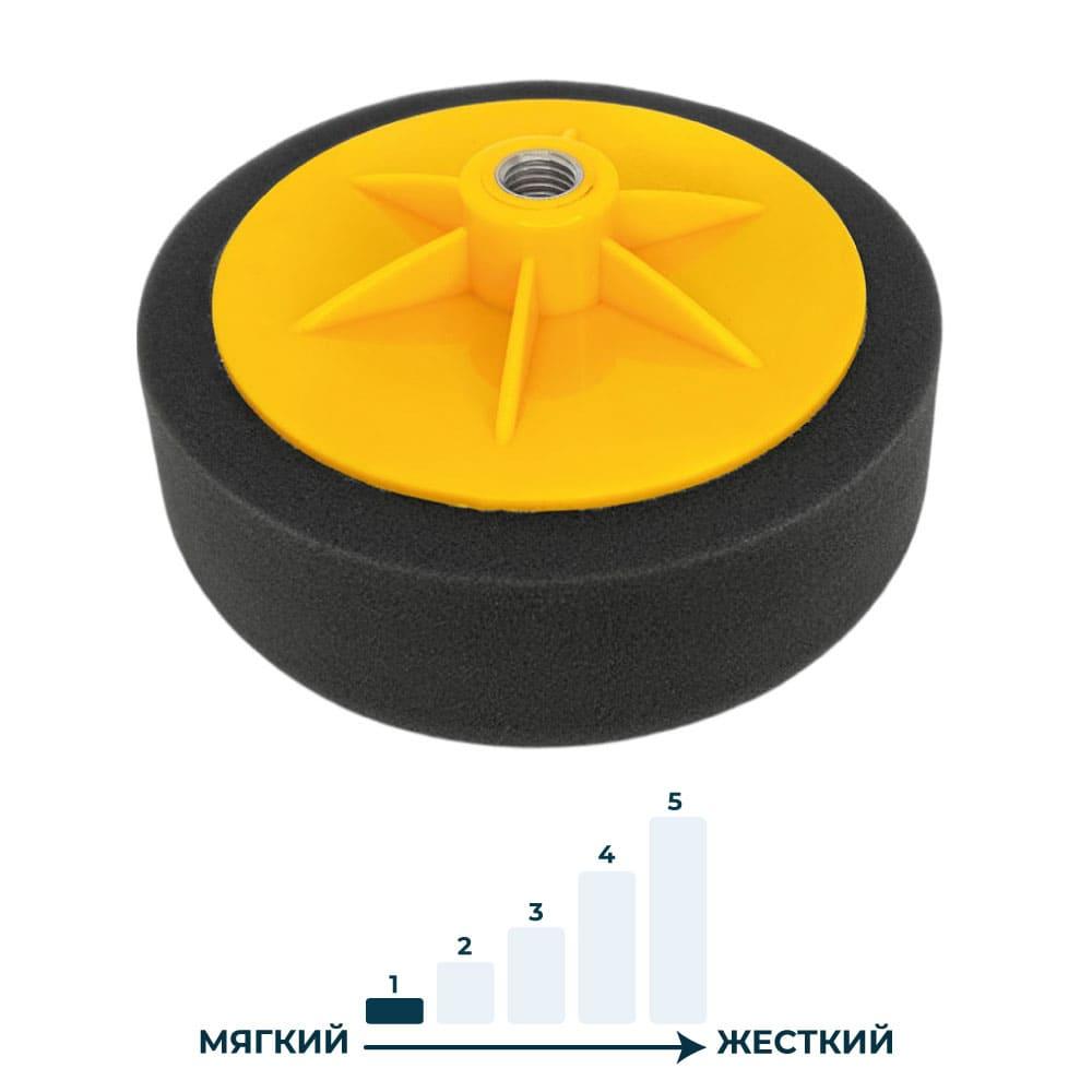 Полировальный круг 150 мм черный ГАММАТЕСТ GTK4056