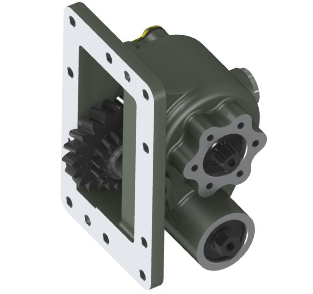 Коробка отбора мощности 21070ROHUR для КПП SCANIA G670; G770; GR770; GS750; GS760 GS770; GS771