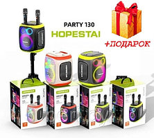 Колонка портативная Hopestar PARTY 130, 120 W, с функцией TWS, с двумя микрофонами, LED подсветка