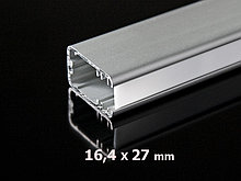 Алюминиевый профиль 16,4x27 для LED ленты