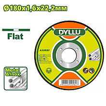 Круг отрезной 180x1,6х22,2 мм по металлу DYLLU DTAC1371