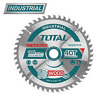 Диск пильный 185x20,0 мм 40 зубьев по дереву TOTAL TAC231415