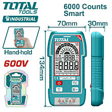 Мультиметр цифровой TOTAL TMT516004