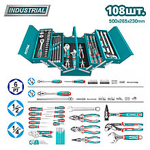 Набор инструментов TOTAL THTCS121081 (108 предметов)