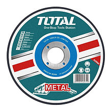 Круг отрезной 125x3,0x22,2 мм по металлу TOTAL TAC2211251