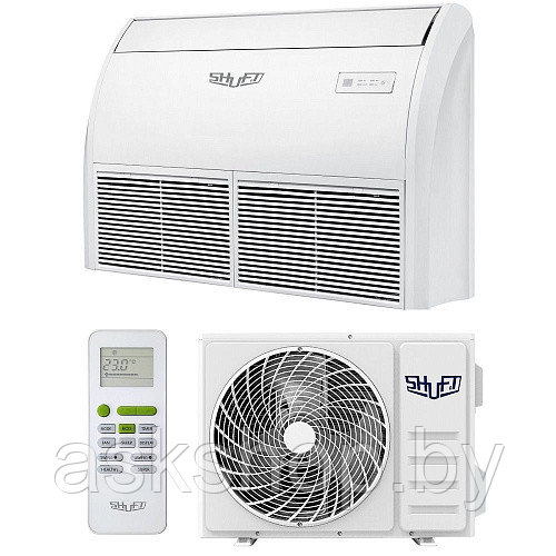 Комплект SHUFT SFLC_CF-36HN1 полупромышленной сплит-системы, напольно-потолочного типа 3/8 + 5/8