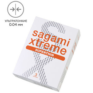 Презервативы ультратонкие Sagami Xtreme 0.04 мм 3 шт