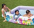 57470 Надувной бассейн с навесом Intex Sun Shade 157х157х122 см, фото 3